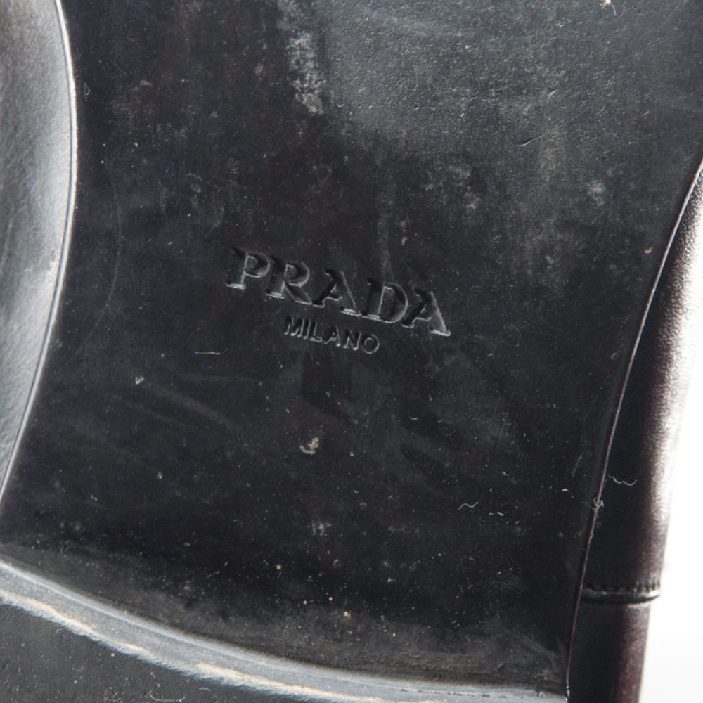 💥Host Pick!  Prada blk mens Chelsea boots  12 US - Picture 10 of 11